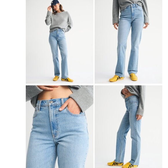 Abercrombie Jeans | Ultra High Rise 90s Straight | Medium | Size 25L | Like New - Picture 13 of 14